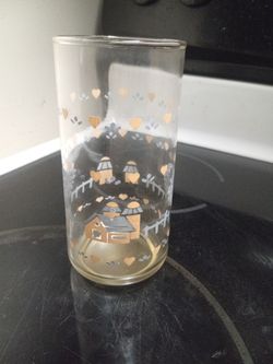 Vtg tumbler drinking glass (11)