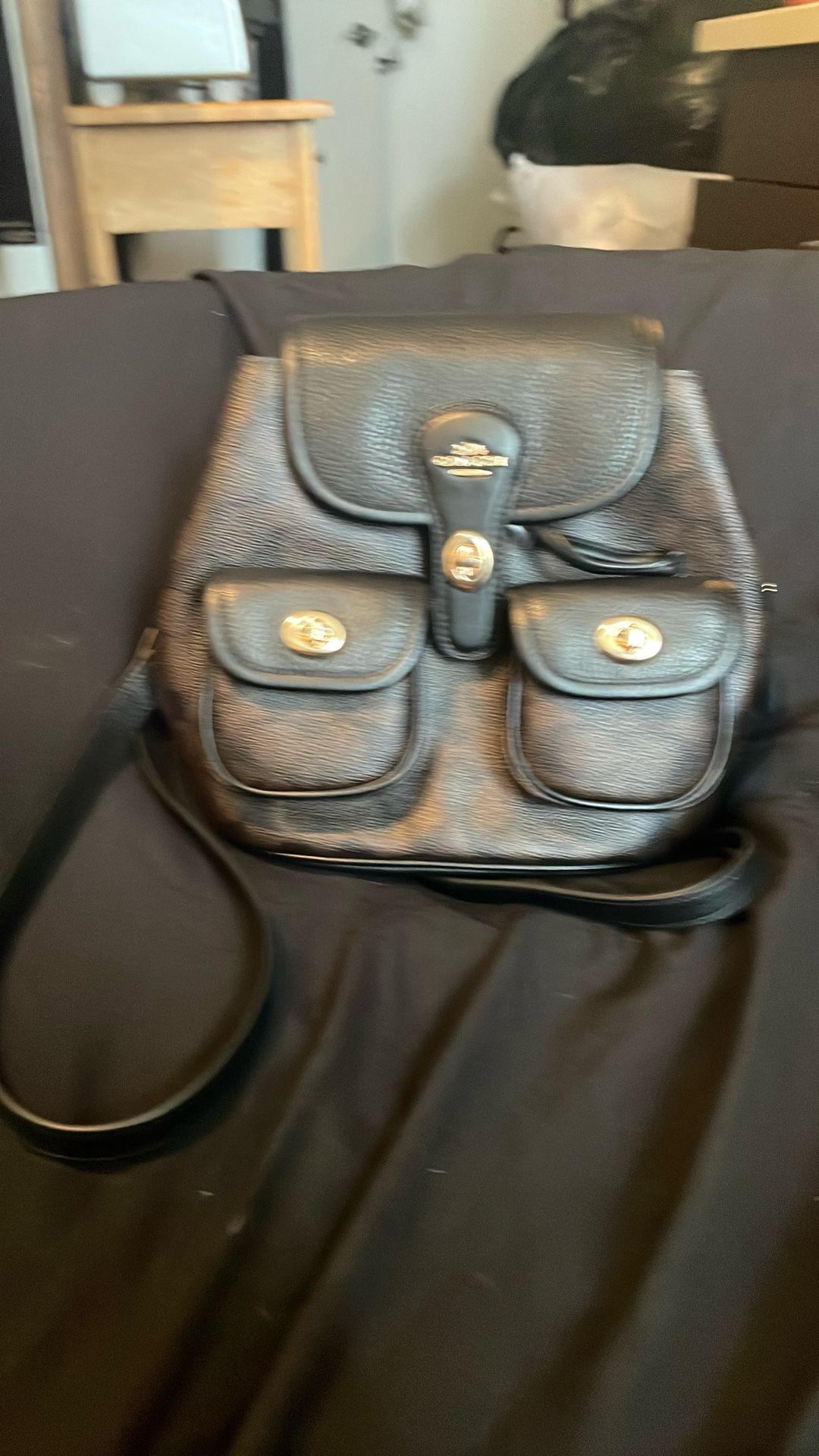 Coach Backpack Purse . Brand New Never Used