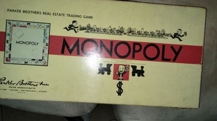 Vintage Monopoly Board Gamaes
