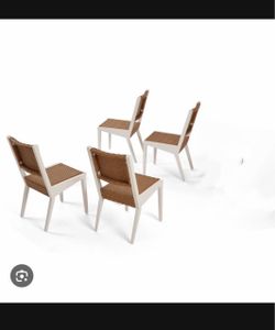 Outdoor Patio Dining Chair Set Of 4