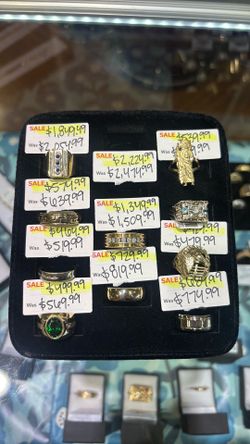 Men’s rings 10 14k