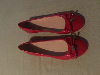 Kate spade red flats size 6