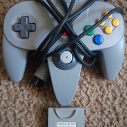N64 Controller And Pack
