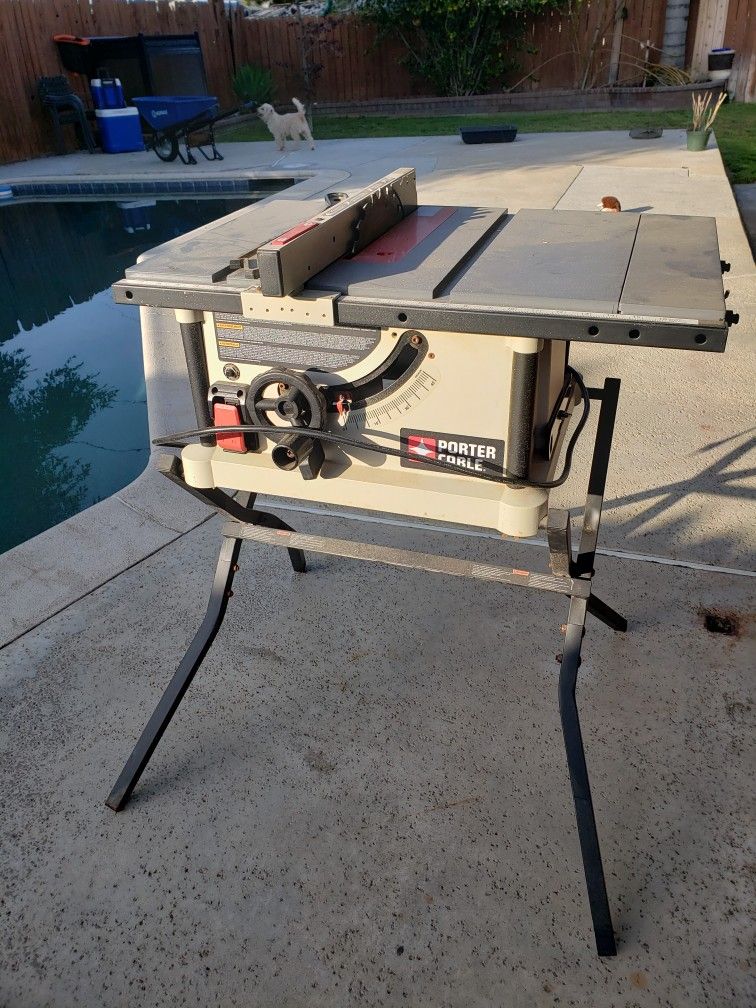 Porter cable outlet table saw