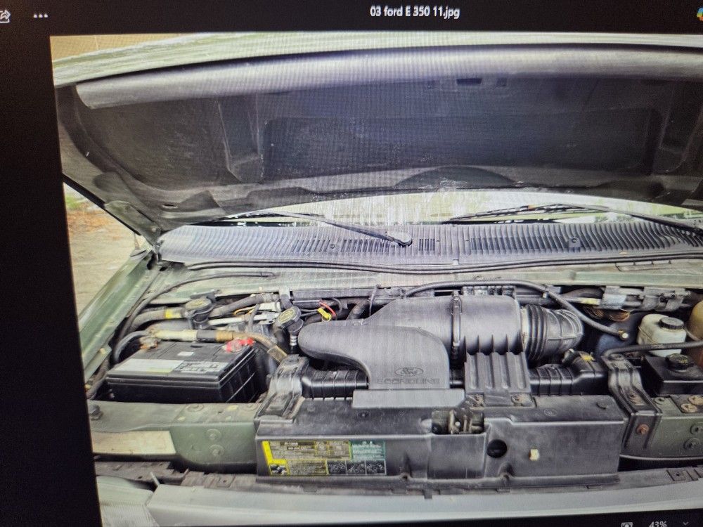 03 Ford EConoline E 350 Cargo Van Perfect Cond