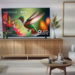 75 INCH 4K BRAND NEW INSIGNIA 75 INCH CLASS QF SERIES QLED 4K UHD SMART FIRE TV. BRAND NEW