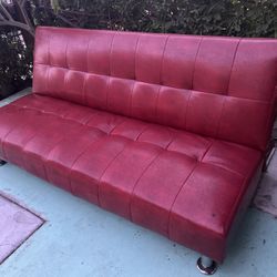 Leather Futon 