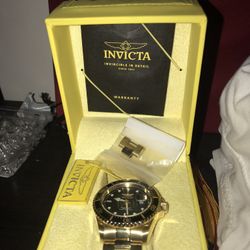 Invicta Gold watch