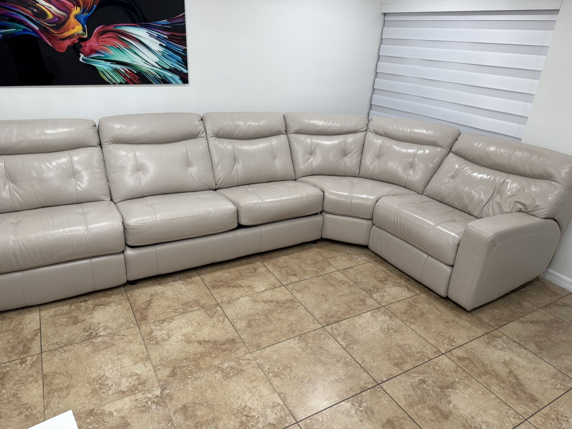 Brand New Leather Sofa