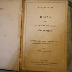 A Collection of Hymns for the Use of the People Called Methodists by John Wesley