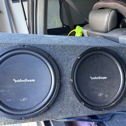 Rockford Fostgate 12s In Box 