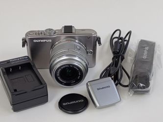 Olympus E-PL3 with 14-42mm zoom lens