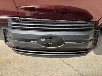 2017-2019 Ford Super Duty Grille (F250 F350 F-250 F-350), Support, And Raptor Lights