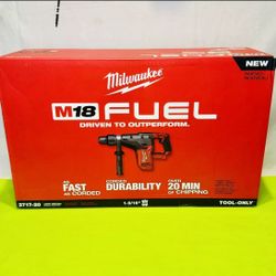 Milwaukee New 1 9/16” Rotary Hammer Fuel M18