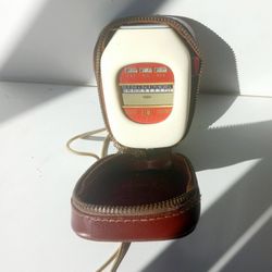  Vintage Bewi light meter with case/ Vintage/ Photography Equipment 