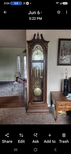 Grandfather Clock -$200