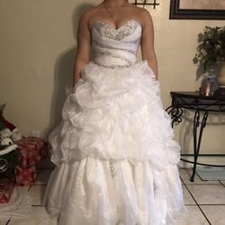 White  Dress Size Small  