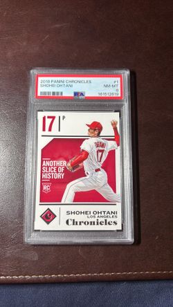 2018 Panini Chronicles Shohei Ohtani Rookie