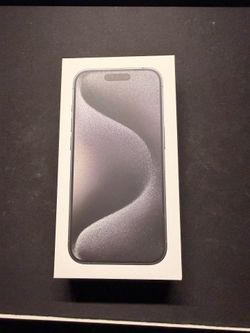 iPhone 15 Pro, 128GB, Black.