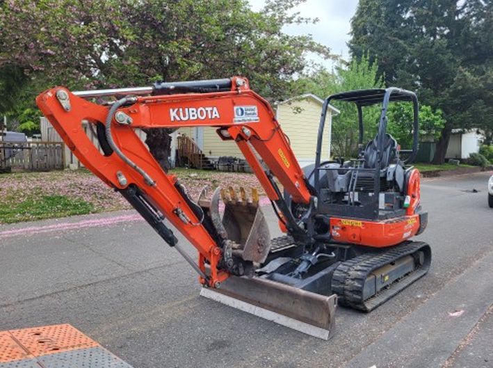 Kubota KX040-4R1A (Mini Excavator)