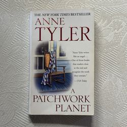 A Patchwork Planet - Paperback Book By Anne Tyler