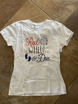 Red White And DUE Or Red White And TWO Tshirt