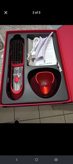 Electric hair straightener
