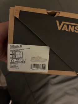 Vans Authentic SF Classic White Sneakers
