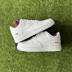 SUPREME Air Force 1 White Size 10