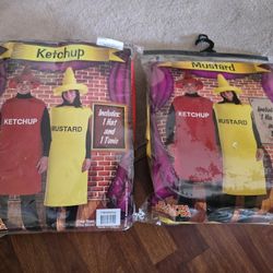 KETCHUP & MUSTARD COSTUMES NEW