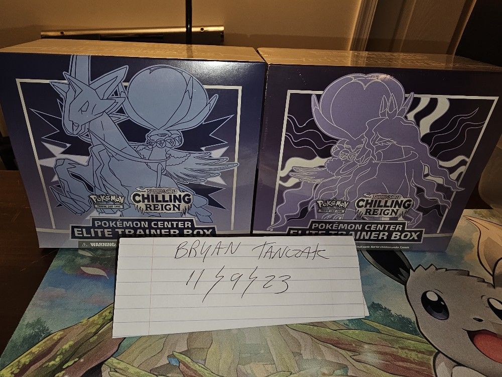 Sealed Pokemon Boxes