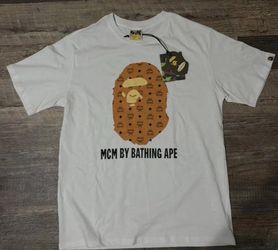Mcm bape size medium