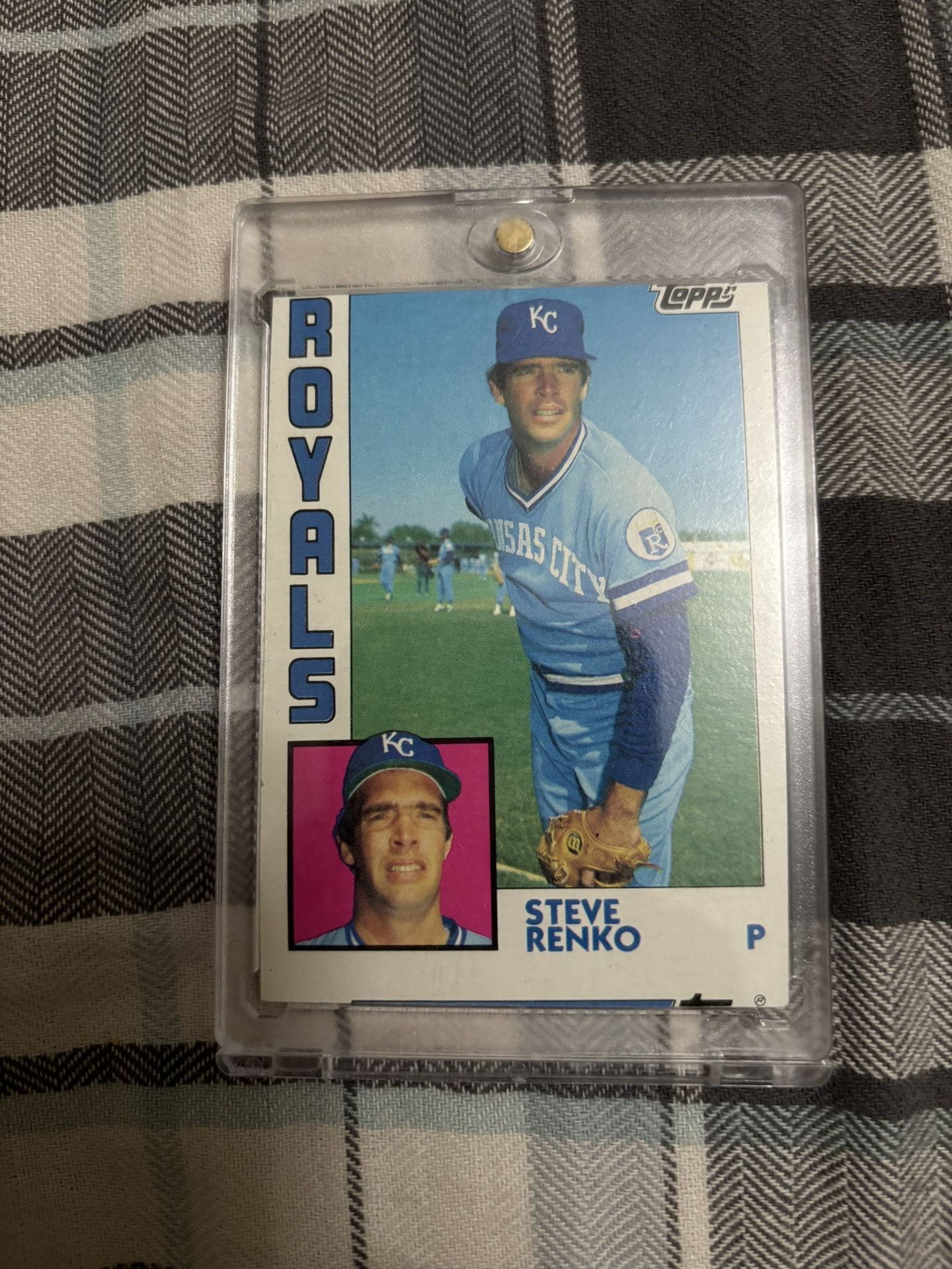 Steve Renko MISTAKE baseball Card