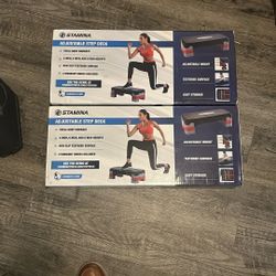 Two Adjustable Step Decks 