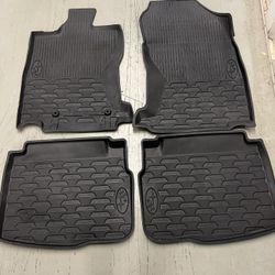Subaru Authentic All Weather Car Mats