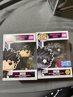 Funko Pop Mob Psycho 100 Mob #2406 Set of 2