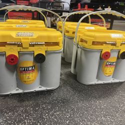 Optima Yellow Top Battery D34/78 Versatile Dual Purpose Deep Cycle AGM Car Truck Battery. Bateria Para Carro Camioneta PRICE IS FIRM. Optima Yellow T