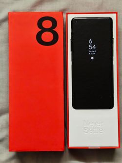 OnePlus 8 Pro 12GB/256GB Black [MINT, Like-new] [OEM-unlocked] [NEW battery]