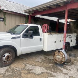 2012 F350 With Gas Air Compressor In The Back Ready To Work $13,500 Cash OBO 