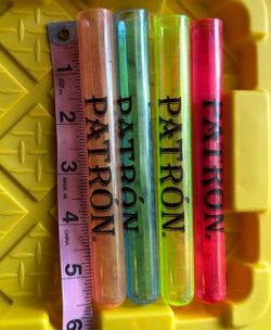 Neon Test Tube Shot flasks