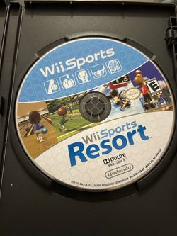 Wii Sports and sports Resort  2 games in 1 disc Nintendo Wii Disc