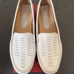 Vaneli White Loafers
