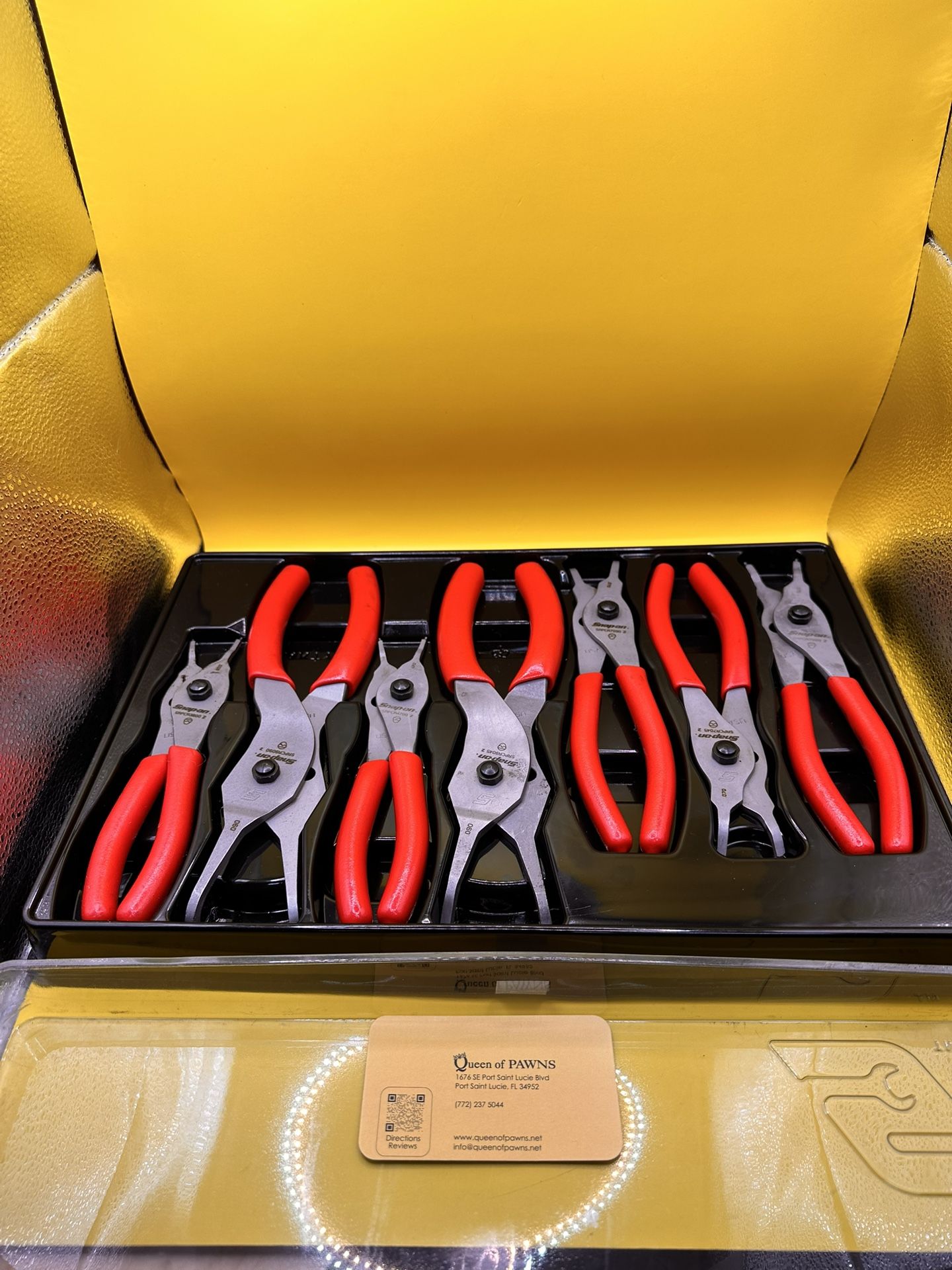 Snap On Ring Pliers Set