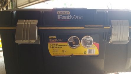 Stanley fat max tool box