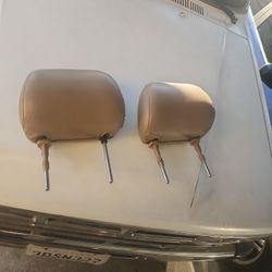 90 4 runner Leather front seat head rest set