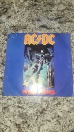 AC/DC Who Made Who Vinyl Single