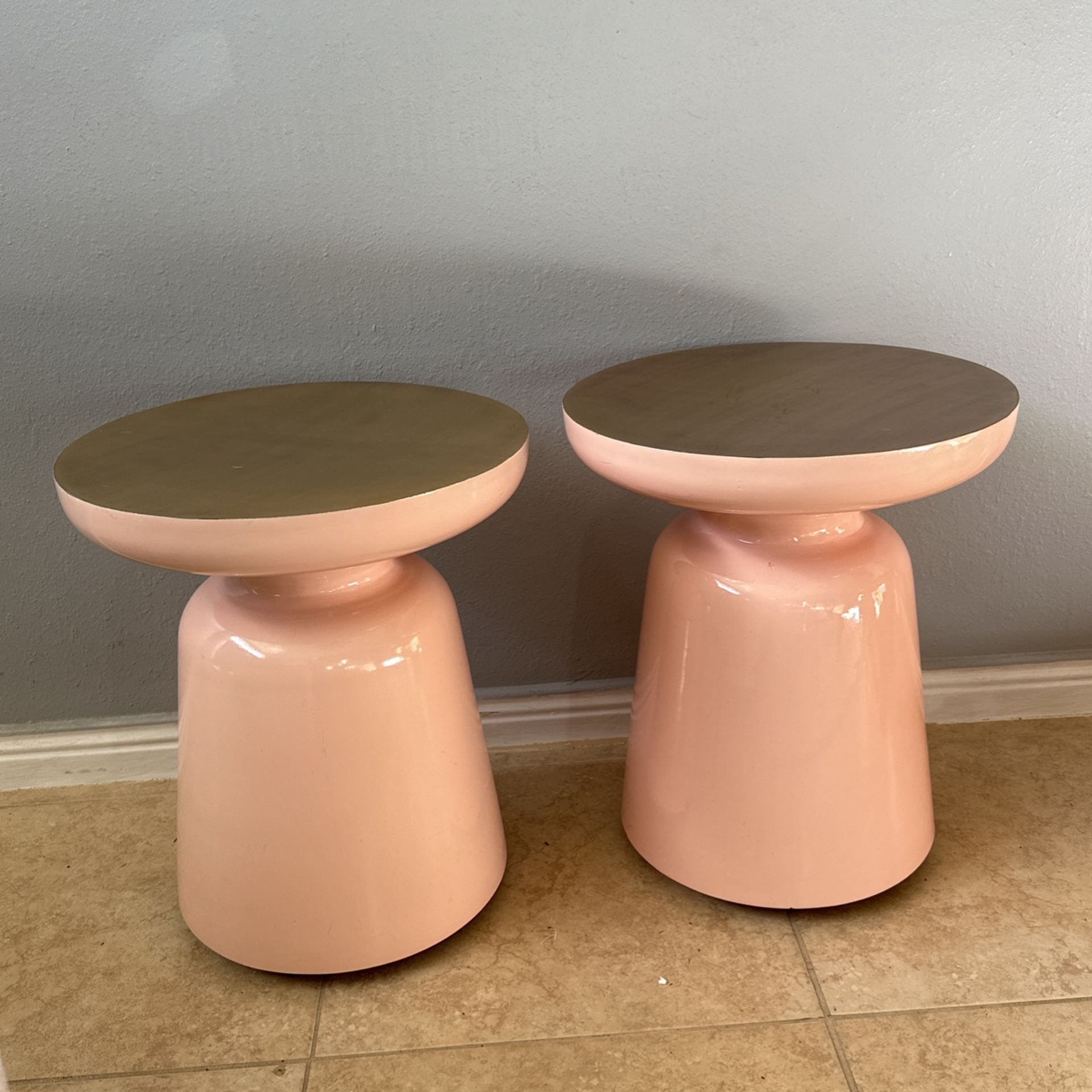 West Elm Martini Side Tables