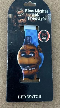 2016 ACCUTIME Watch Corp. FIVE NIGHTS AT FREDDY’S “Freddy” LED Wrist WATCH 👀 (please read description)