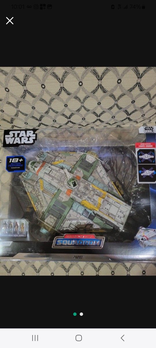 Star Wars Micro Rebels Galaxy Ghost And 4 Micro Figures Brand New Sealed