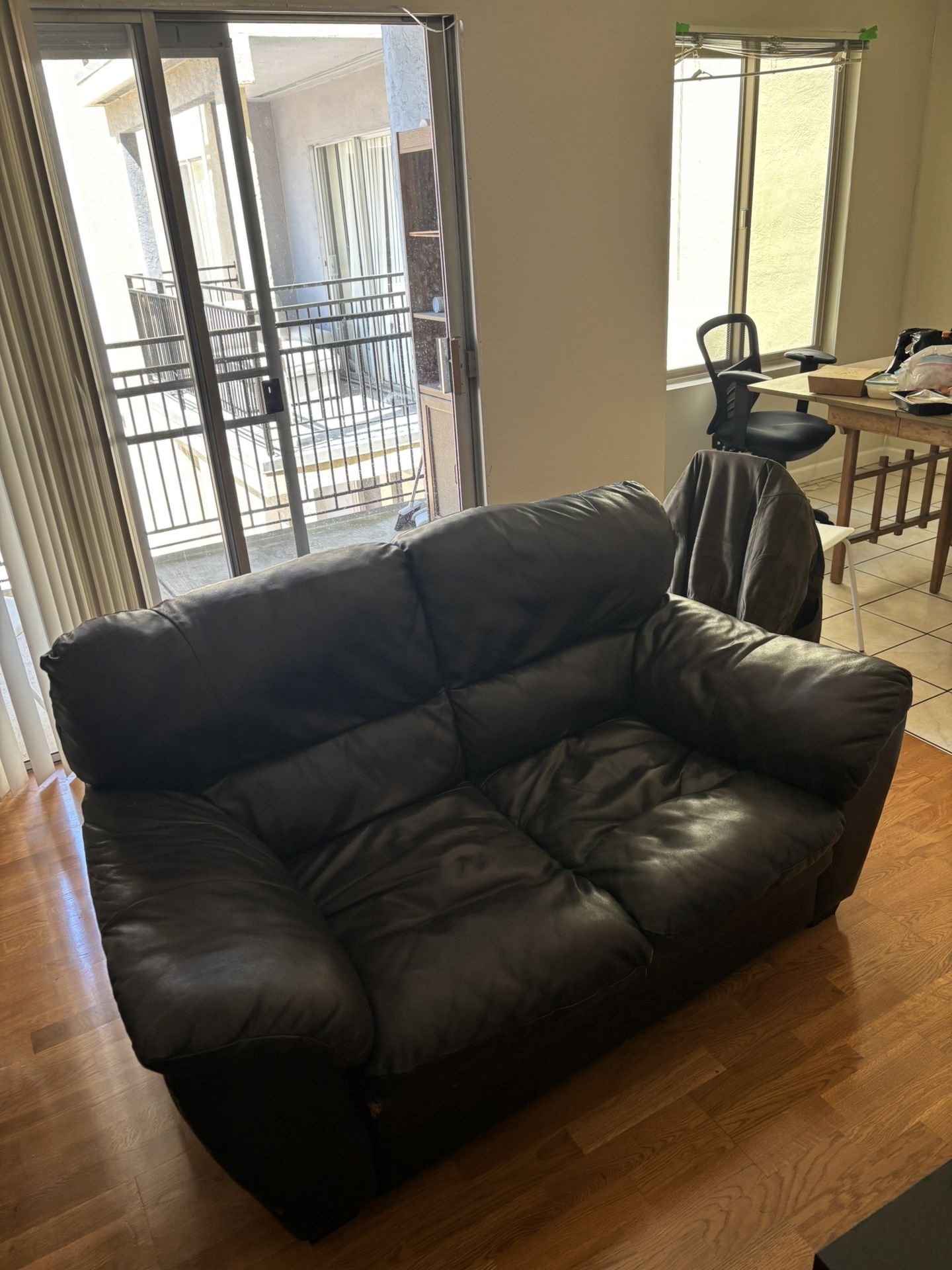 Leather Couch